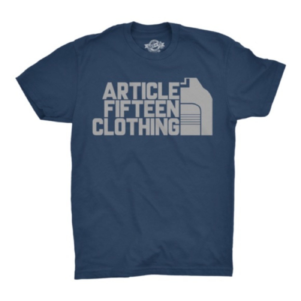 NWT Men’s Article 15 Mountain Logo shirt